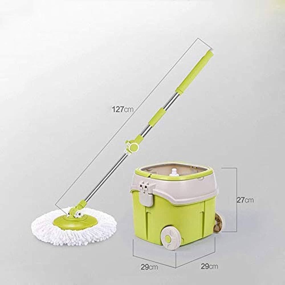 360° Spin Mop with Bucket and Wheels